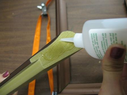 How to assemble imitation wood frames