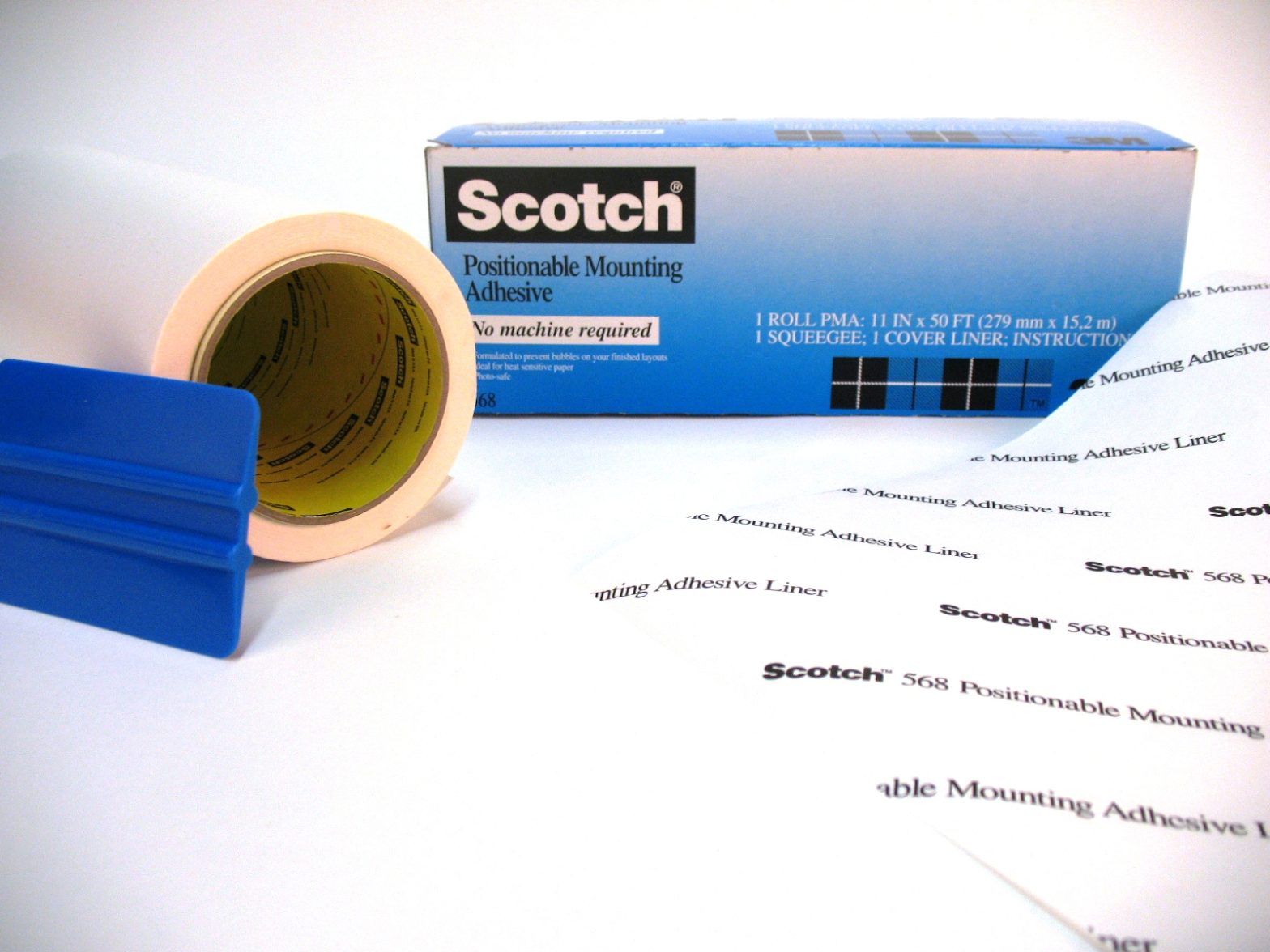 How to use positionable mounting adhesive (PMA)