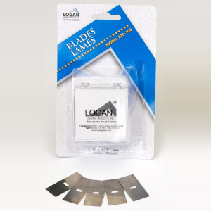 Logan Replacement .012 Double Bevel Utility Blades, Pack of 100: 270-100