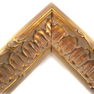 2 Inch Wide - Gold Ornate Picture Frame - Corner Sample or Chip - Style 79380-G