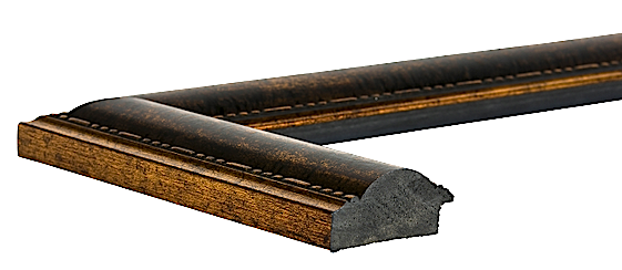 W-8233-SCO: Bronze Imitation Wood Corner Sample
