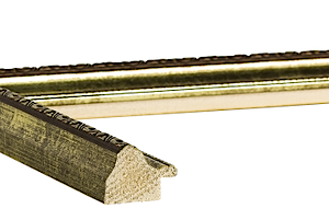 W-951-SCO: Silver Polystyrene Corner Sample