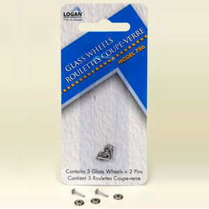 Logan Glass Cutting Wheels - Pack of 3
