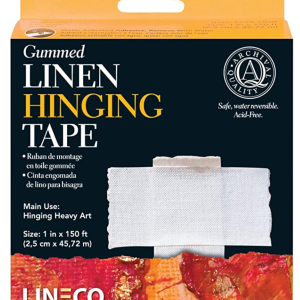 LineCo Water-Activated Linen Hinging Tape
