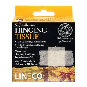 Lineco Self-Adhesive Hinging Tissue
