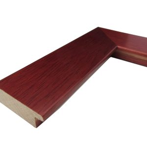 Mahogany Flat Face Custom Cut Picture Frame - 1-3/4" Wide (2904-M)