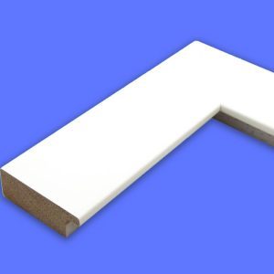 White Flat Face 1-5/8" Wide Custom Cut Picture Frame - 2948-M