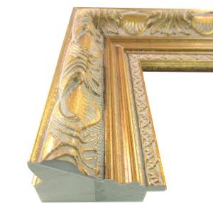 Gold Ornate 2-1/4" Wide Picture Frame Moulding in 99 Ft Wholesale Bundle – 30047-M