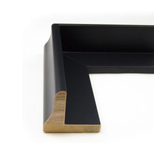 7551-M Black Floater Frame - 1-1/4" Deep