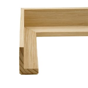 Natural Pine Floater Frame Moulding at Wholesale Price (1-9/16" Rabbet Depth) - 99 Feet Cut into 5 ft and 4 ft Sections 84009-G