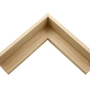 Natural Pine with Clear Varnish Corner Sample or Chip 84009-G