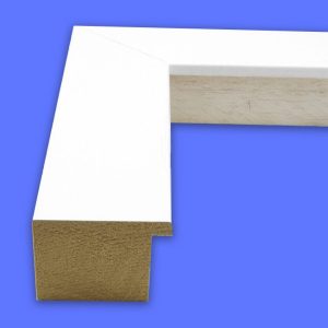White 1-1/2" Wide Picture Frame Moulding in 99 Ft Wholesale Bundle - E83466-G