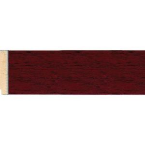 8074-M 1-7/8" Flat Mahogany Picture Frame Moulding - 32 Ft Bundle