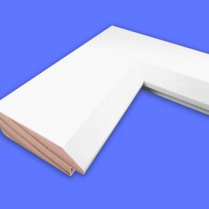 White 2" Wide Custom Cut Picture Frame - N3311-M