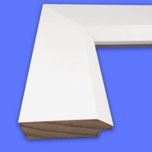White 2" Wide Picture Frame Moulding in 99 Ft Wholesale Bundle - N3311-M