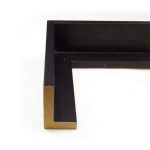 P1705-M Dark Brown Floater Frame - 1-9/16" Deep
