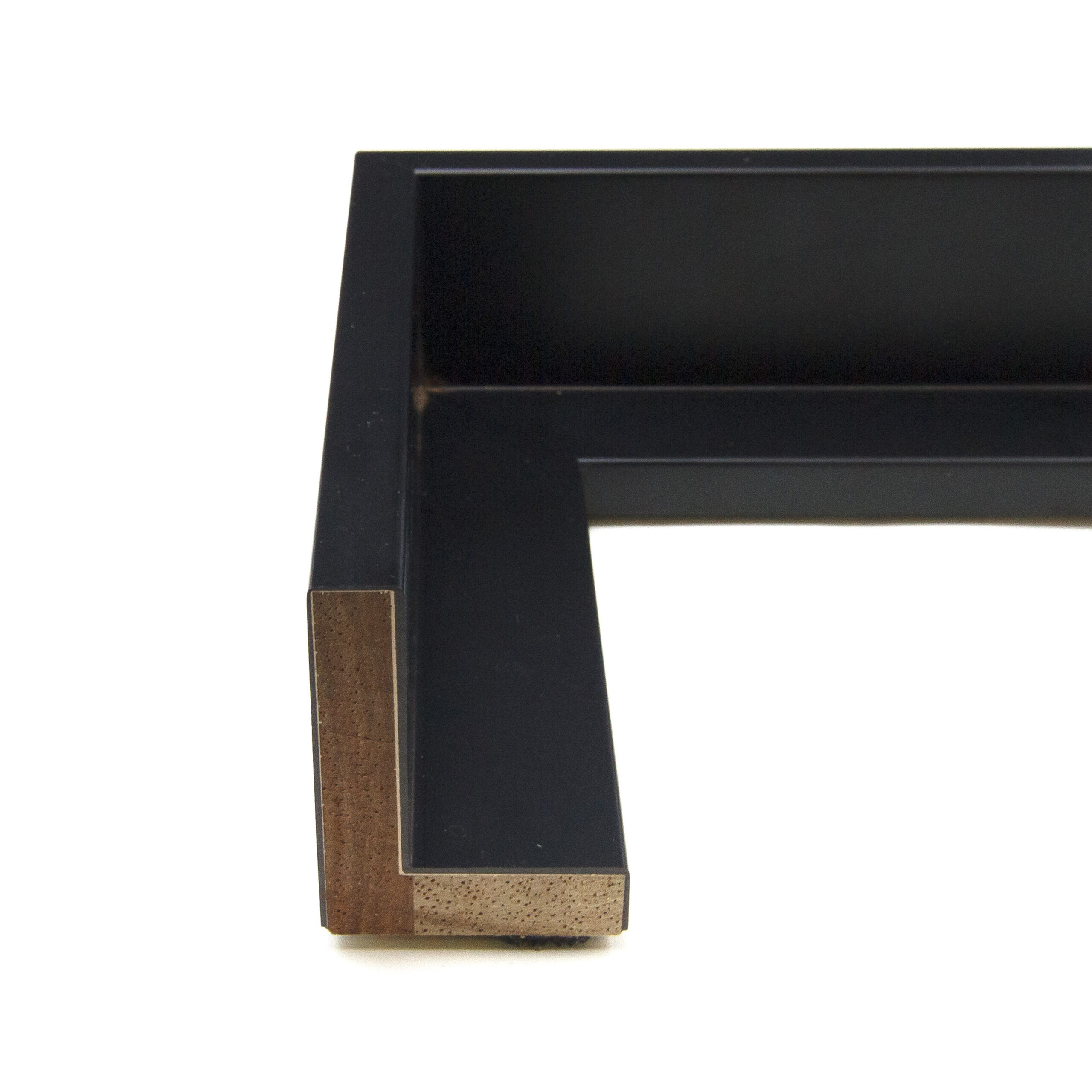 P1710-M Black Floater Frame - 1-9/16" Deep