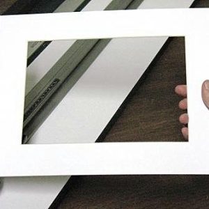 Custom Cut White Window Mats (C-9500, Crescent Select Acid Free Mat)