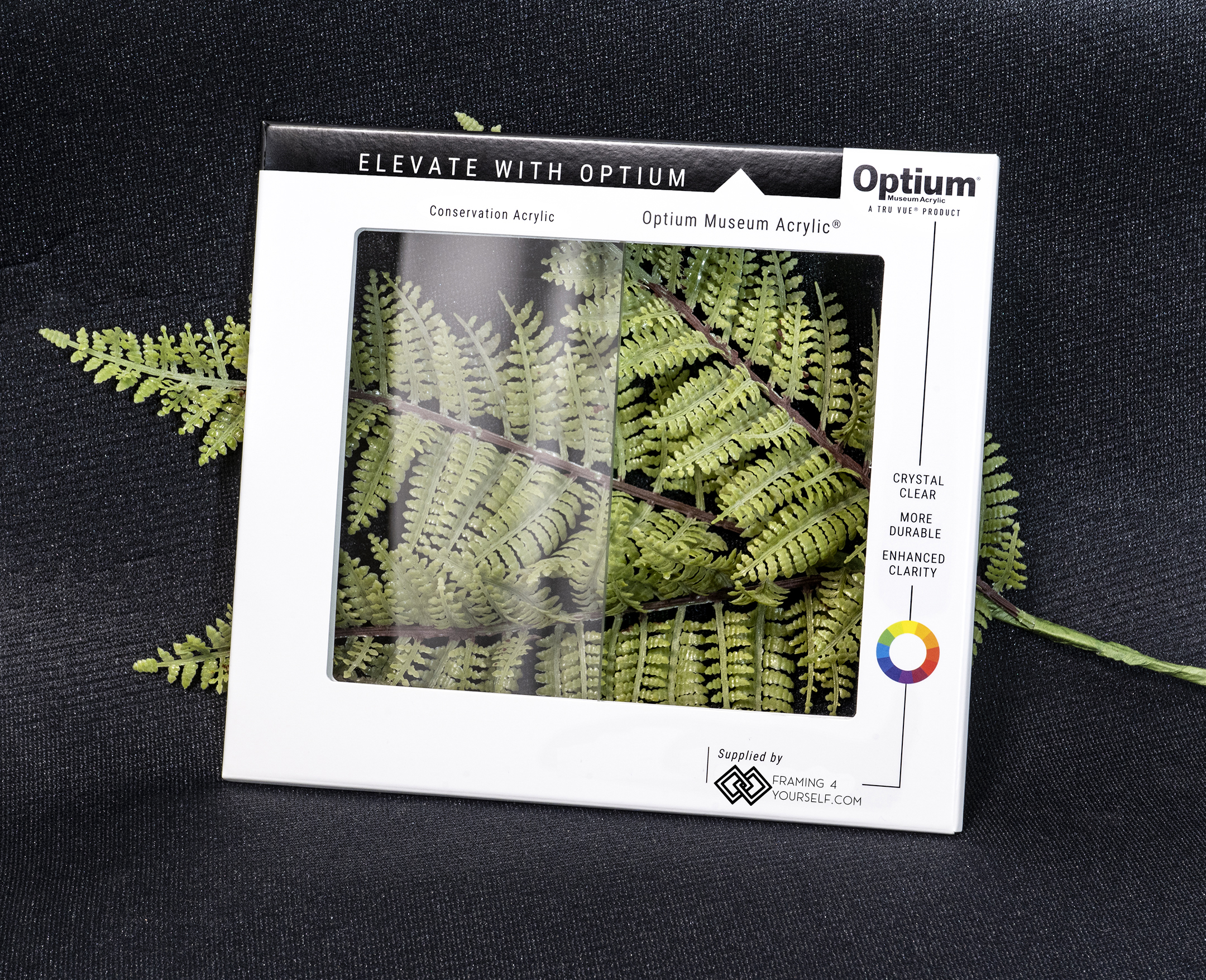 Optium Museum Protective Acrylic Sized to Fit Your Frame -1/8" Thick
