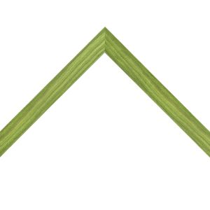 OM-84414: 3/4" Green Grain, Flat Face Wood Frame (5/8" Rabbet)