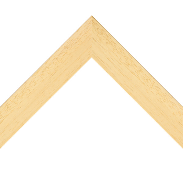 OM-84073: 1 1/8" Wide Raw Ayous Flat Face Wood Frame (5/8" Rabbet)