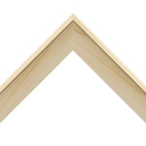 OM-84430: 1/4" Wide Natural Maple Veneer Wood Floater Frame (1 11/16" Rabbet)