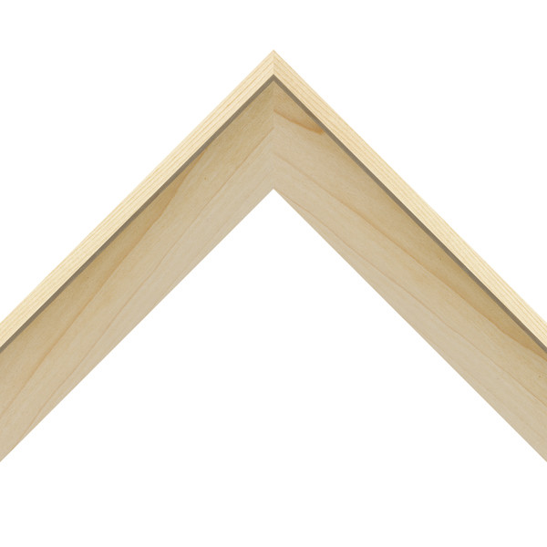 OM-84430: 1/4" Wide Natural Maple Veneer Wood Floater Frame (1 11/16" Rabbet)