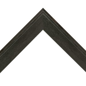 OM-84441: 1/4" Wide Ebony Walnut Veneer Wood Floater Frame (1 11/16" Rabbet)