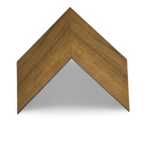 W-8492: 3" Wide Light Oak Flat Face Polystyrene Frame (1/2" Rabbet)