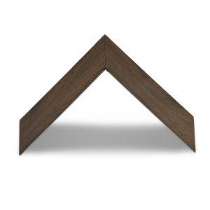 W-8493: 1 1/4" Wide Walnut Flat Face Polystyrene Frame (1/2" Rabbet)