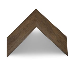 W-8494: 2" Wide Walnut Flat Face Polystyrene Frame (1/2" Rabbet)